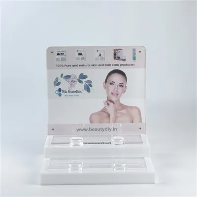 LED 2-layer Skin Care Essential Oil Essential Display Stand
